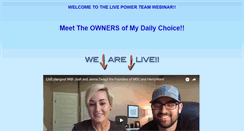 Desktop Screenshot of powerteamhangout.com